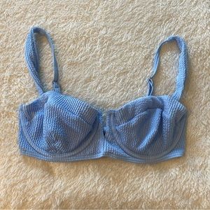 Monday Swimwear Clovelly Top - Periwinkle Crinkle